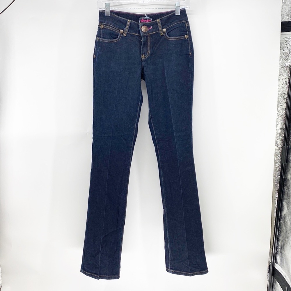 Wrangler Premium Patch Brown Leather Patch Bootcu… - image 8